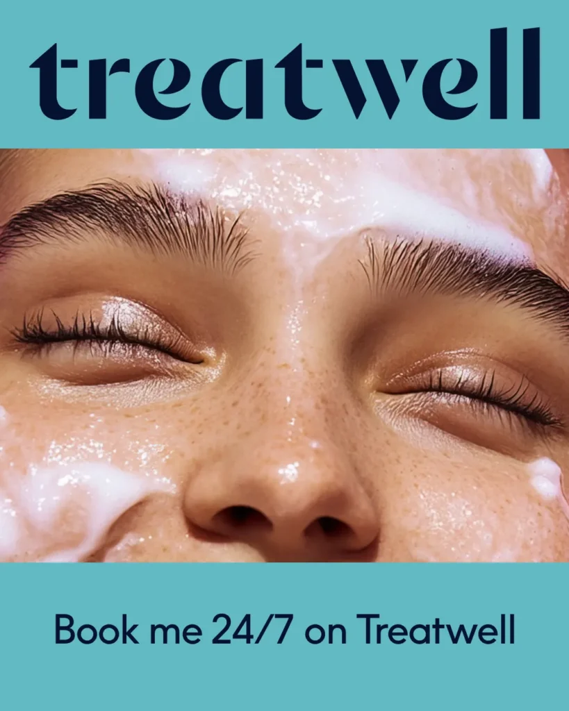 The Treatwell app inviting clients to book 24/7